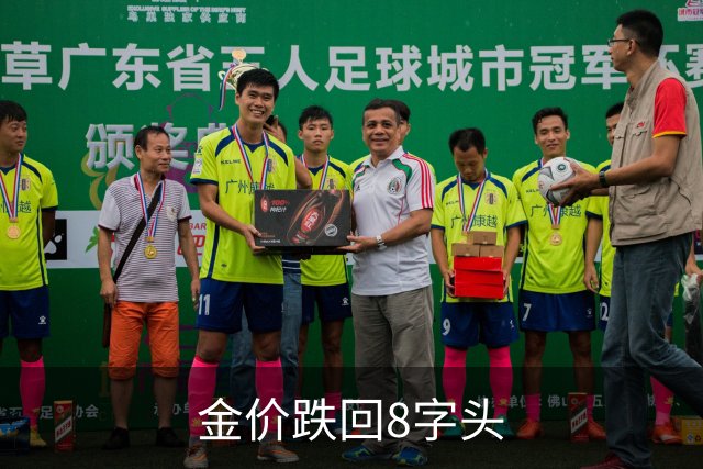 金价跌回8字头